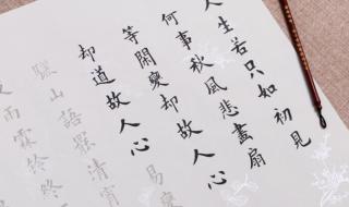 人生若只如初见图片