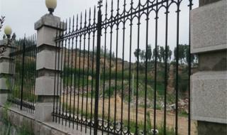 铁艺栏杆围墙一米多少钱 铁艺栏杆制作厂家